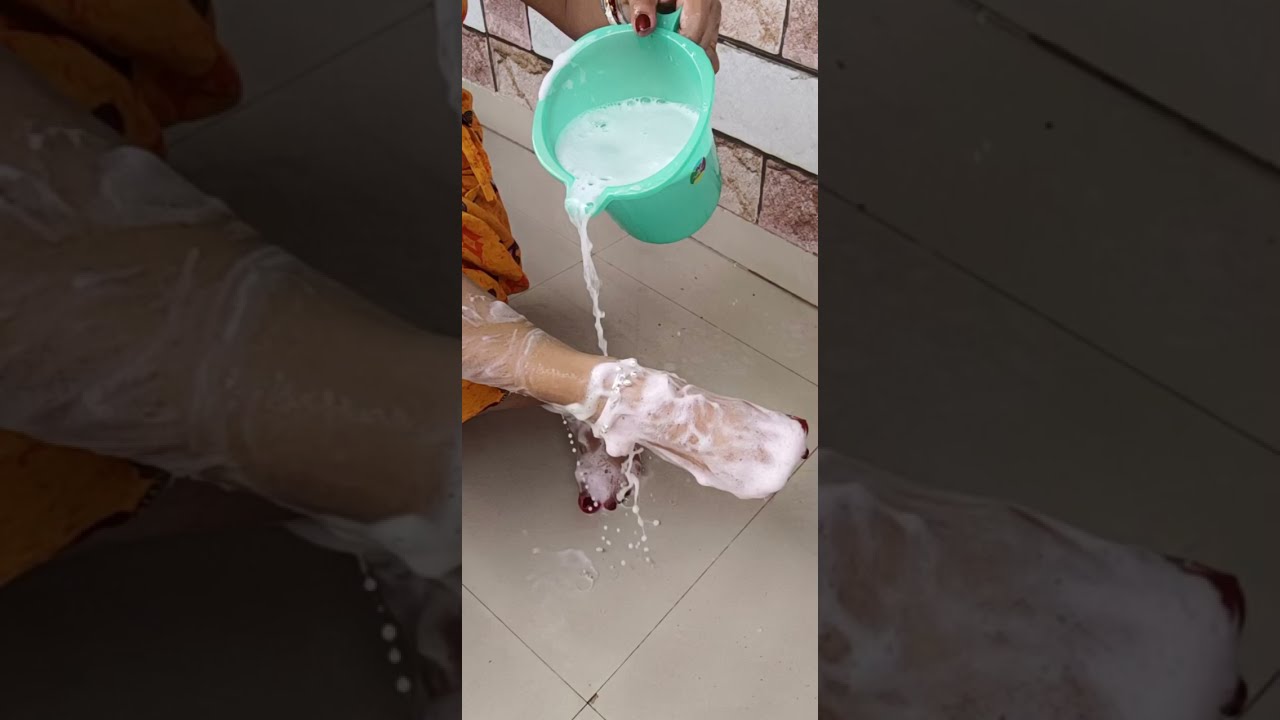 Remove Alta In From My Feet with soap// Indian Feet @JOLISWORLD