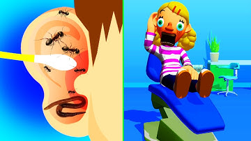 Earwax Clinic All Max Levels Game Mobile Walkthrough New Trailer Update Gameplay iOS, Android GCUIYW