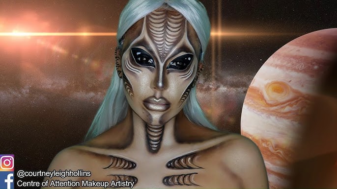 👽💚✨ Alien Halloween Makeup 👽💚✨ : r/MakeupLounge