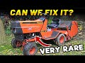 CAN WE FIX IT? RARE HYDROLOCKED DIESEL TWIN TRACTOR | Part 1