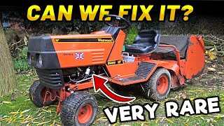 CAN WE FIX IT? RARE HYDROLOCKED DIESEL TWIN TRACTOR | Part 1