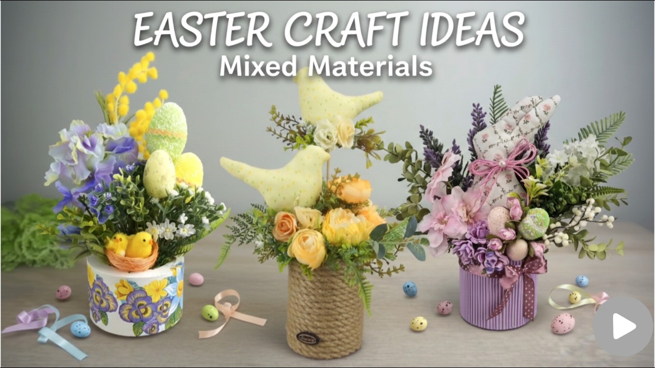 TOP 3 Easter Decor Ideas Using Different Materials 🐣✨