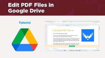 How to Edit a PDF in Google Drive