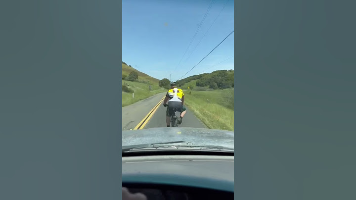 Annoying road cyclist instant karma