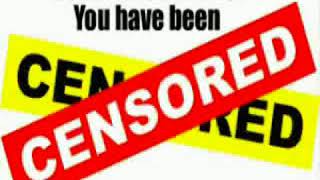 Congratulations! You have been censored!