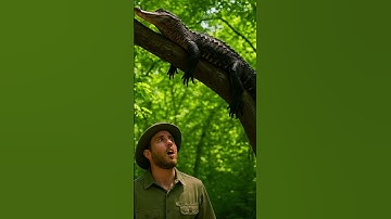 Cá sấu có thể leo cây? #kienthucthuvi #kienthuchay #thegioidongvat