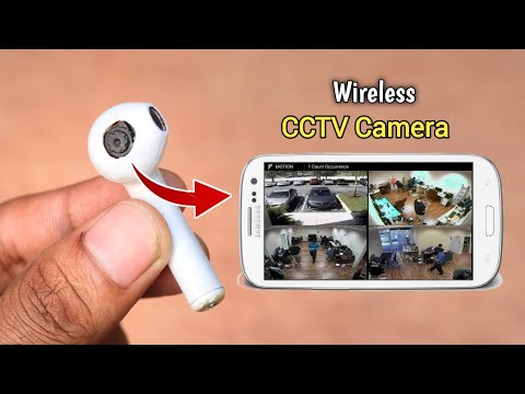 How to make Wireless Spy Cctv Camera - Using old Airpod