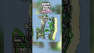 Evolution of Map Size in GTA Games | Comparison | #shorts #gta #map #comparison #evolution