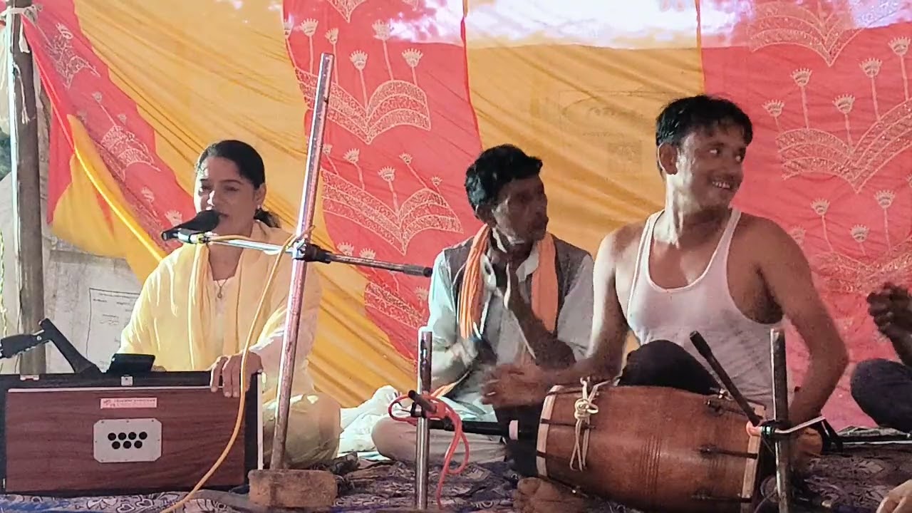 बहन माया देवी बिहुनी// कबीर पंथी भजन//जय मां भवानी रानी प्रांगण// ग्राम उपरहका//अखंड कबीर भजन