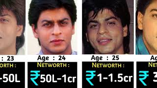 Bollywood Richest Actor Shah Rukh Khan Networth Evolution From 1965 - 2025🤑🤑