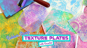 Make Your Own Texture Plates for Prints | DecoArt®