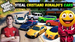 Stealing Ronaldo's Luxury Cars - GTA 5 Heist with Franklin! #gta5 #cristianoronaldo #gta5gameplay