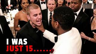 The Footage Of Justin Bieber CHECKING Usher At The Oscars Goes Viral!
