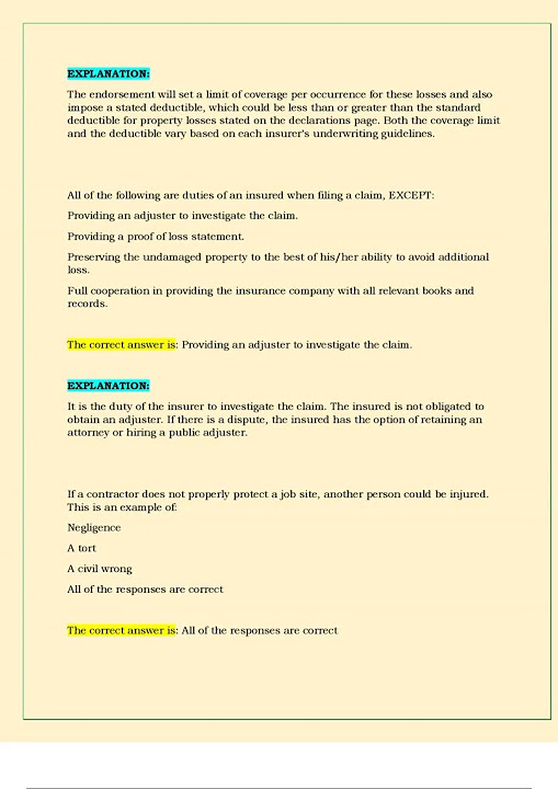 california-adjuster-psi-exam-questions-answers-100-correct-answers