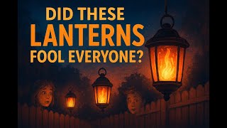 These Solar Flame Lanterns Fooled My Neighbors - Tomcare Metal Solar Lights Review