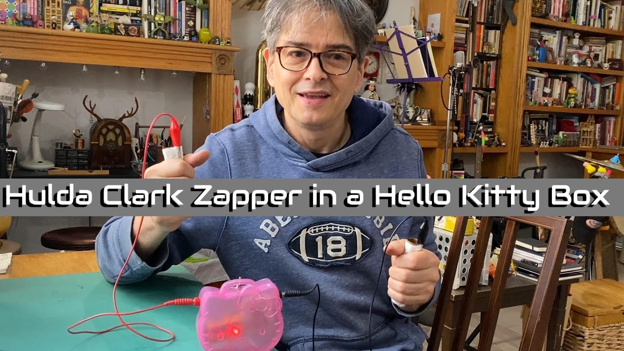 Hello Clark A closer look at the Hulda Clark Zapper built into a Hello Kitty box ...