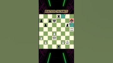 beautiful checkmate #chess #chess #checkmate #chessgame #chesscom #puzzle #chesspuzzle #magnus