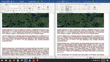 [TUTORIAL] How to VIEW 2 Word Docs SIDE-BY-SIDE & Disable Synchronous Scrolling
