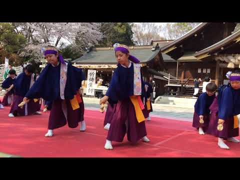 聯坊童子2018・秦野元気祭り・ステージ2回目（くしみたま）