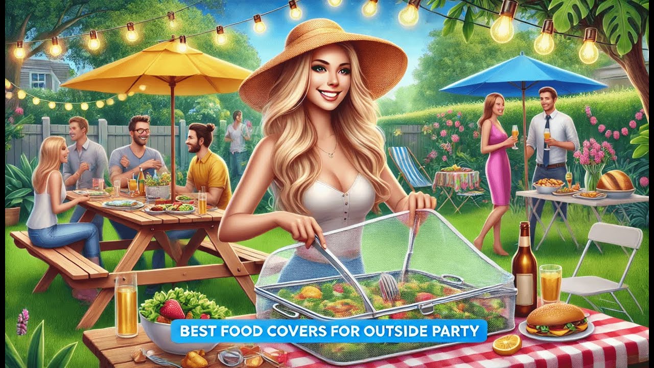 🍴 Lauon Large Food Cover,6 Pack Mesh Food Tent | Best Food Covers for Outside Party 🦟