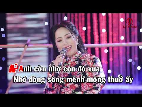 [KARAOKE] CHUYẾN ĐÒ QUÊ HƯƠNG - THANH TÀI & BẠCH TRÀ || Beat Chuẩn