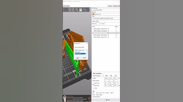 Prusa Slicer: How to add a brim to a single object  #3dprinting #prusaslicer