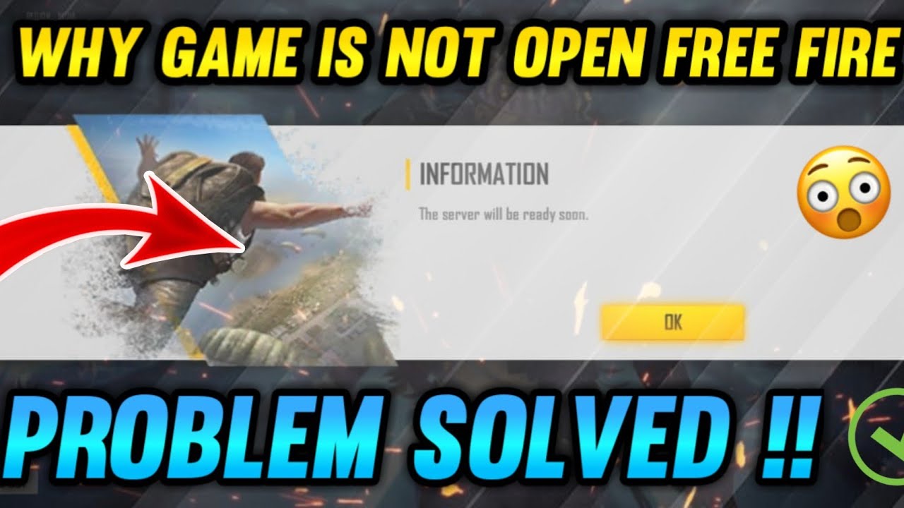 Sever Is Not Online Yet Free Fire | Problem Solved | Why Game Is Not Opening 😭😭