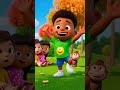 🌍 LAMIN Funny Dance Super-simple toddler version (ages 2–7 friendly),