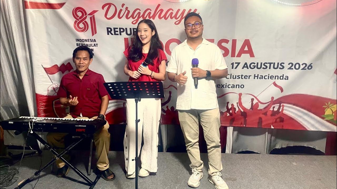 RUNGKAD FEAT AILEEN \u0026 DAVID - HUT RI 81 DI LA TINOS, cluster Mexicano , BSD