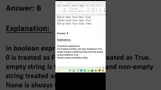 Python certification exam Question-65  #coding #programming #python #shortsfeed #shorts#shortsvideo