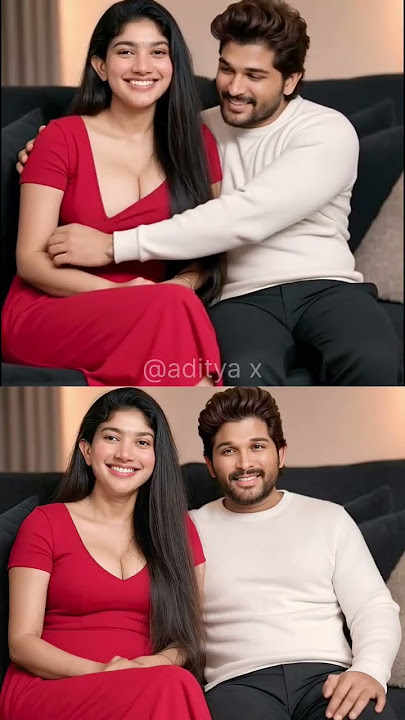 Allu Arjun and Sai Pallavi enjoy #shorts #bollywood #love #ytshorts #alluarjun #saipallavi #ai