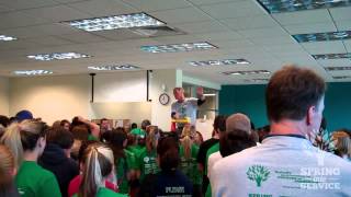 Joe Madison Speaks at 2013 Spring Into Service