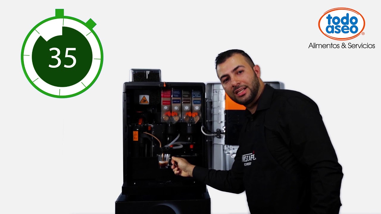 Maquina Espresso Nescafé Colombia ( Todo Aseo ) - YouTube