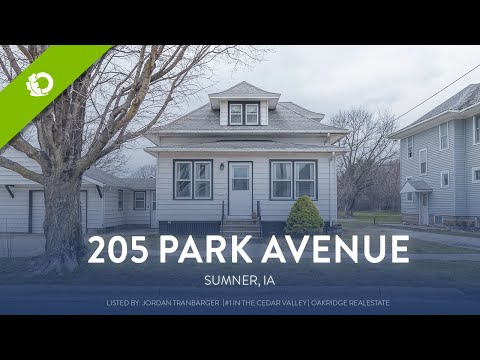 205 Park Ave., Sumner, IA home video tour
