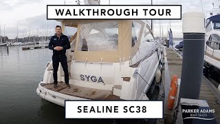 Sealine SC38 - £170K Walkthrough Tour - An amazing specification and absolutely packed with extras!