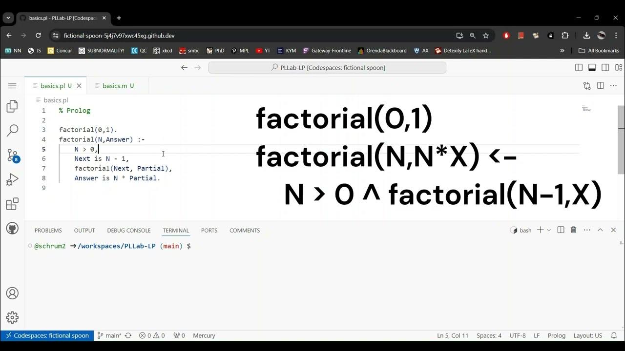 Basic Logic Programming in Prolog and Mercury - YouTube