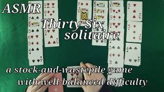 "Thirty Six" Solitaire - Soft-spoken card game ASMR screenshot 3