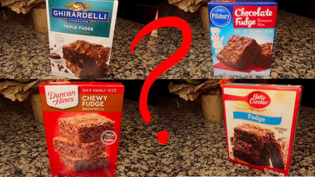 Brownie Taste Test! | Best boxed brownie mix REVEALED