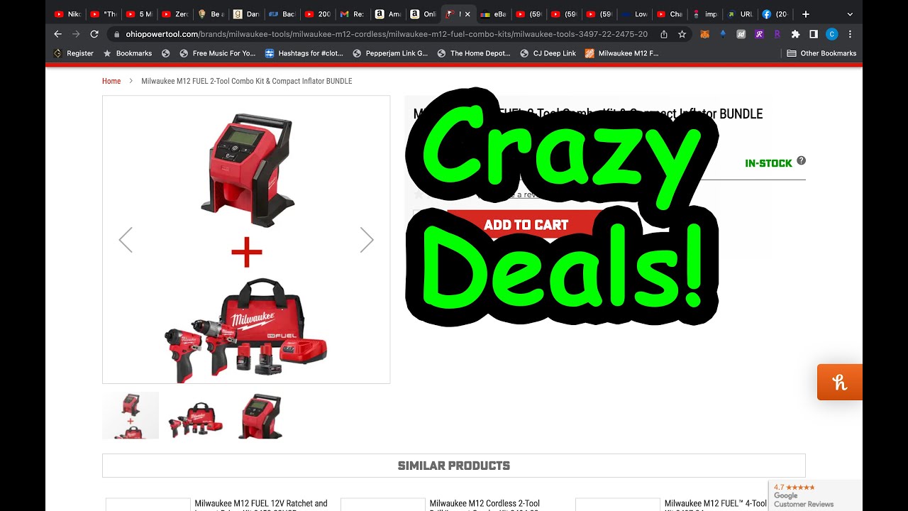 Insane Milwaukee Tool Deals! YouTube