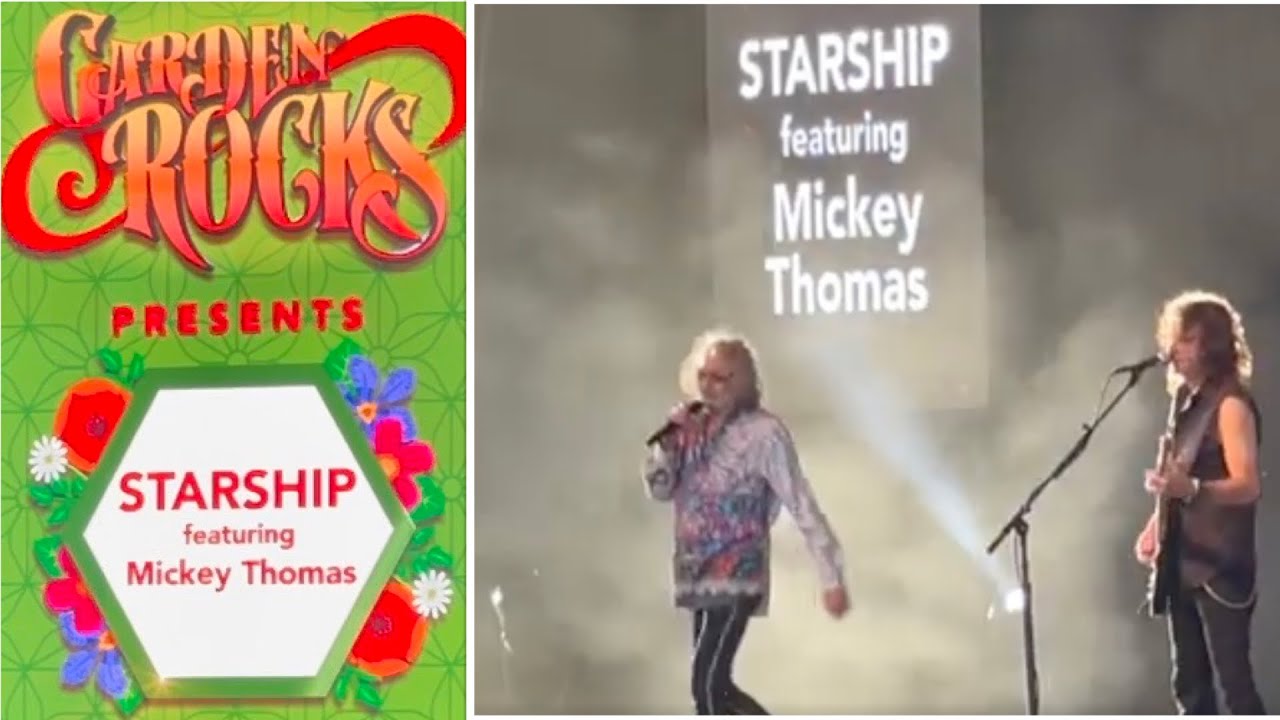 LIVE STARSHIP featuring Mickey Thomas April 23 2022 / Get Ready To Rock! Garden Rocks Concert Series