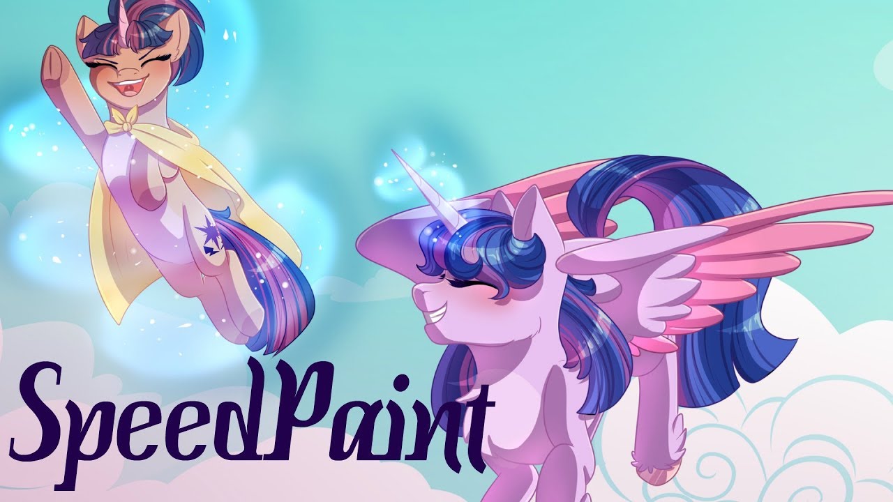 SpeedPaint - Super Pony [MLP Next Gen]