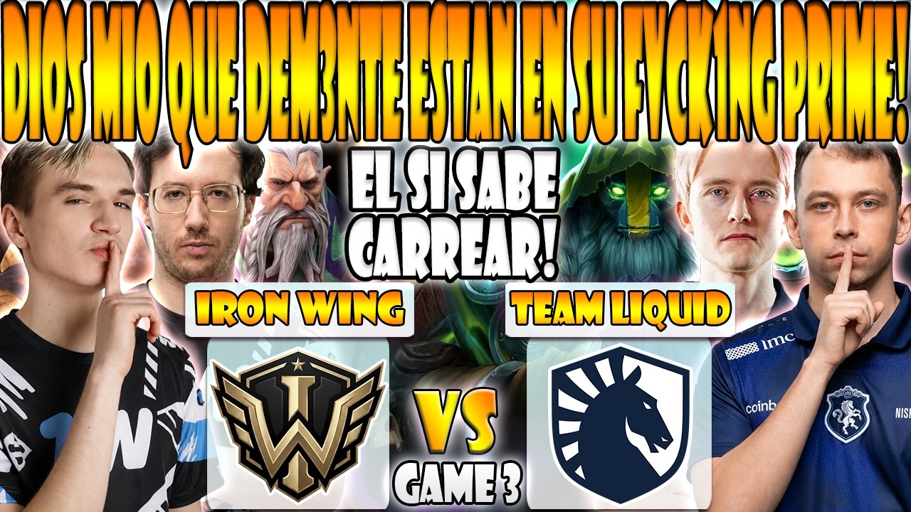 TEAM LIQUID vs IRON WING BO3[GAME 3] PURE, BZM, 33 vs NISHA, MICKE - THE INTERNATIONAL 15- 2026
