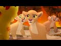 The lion guard the underground adventure  fire attack