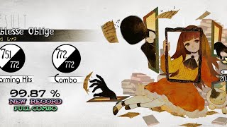 Powerless Noblesse Oblige Fc Hard Deemo Youtube