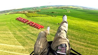 How to paraglide backwards !