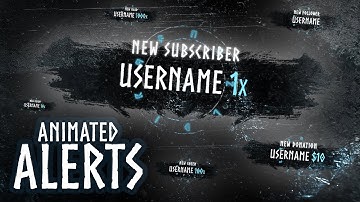 Ragnar Twitch Alerts | 6x Animated Vikings God of War inspired Alerts for Streamers
