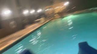 Waterslide at Comfort Suites hotel in Dubois, pa