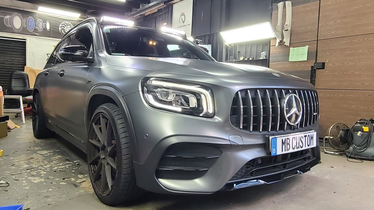 MercedesAMG X247 GLB35 Brabus Roof Attachment with LED High Beams