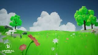 Stylized Ghibli Environment