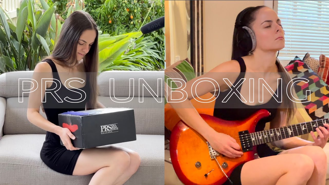 I AM A PRS PULSE ARTIST!! - UNBOXING VIDEO - EVANGELISTA (Eva Kourtes)